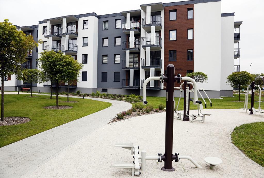 Apartament Teresa W Uniejowie ภายนอก รูปภาพ
